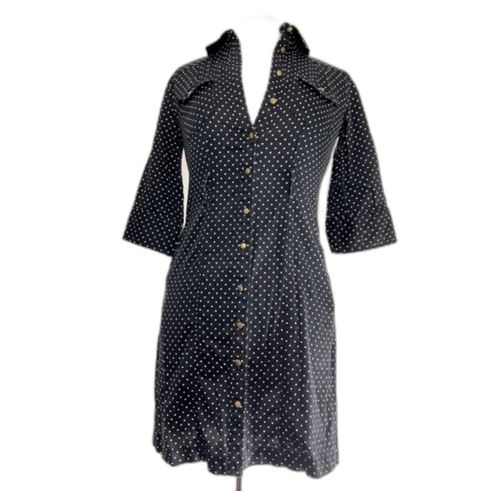 Women's dress Merona black and white Dress. Sz Xs